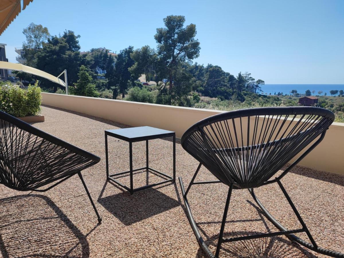 Theasis 4 Luxury Studio With Sea View Neos Marmaras Dış mekan fotoğraf